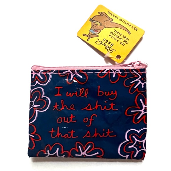 Blue Q Accessories - ⚫️$5 ⓢⓐⓛⓔ Blue Q coin purse